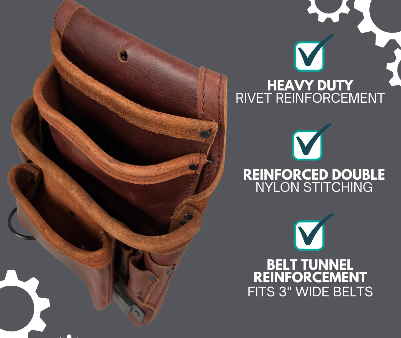 10 Pocket Tool Fastener Pouch