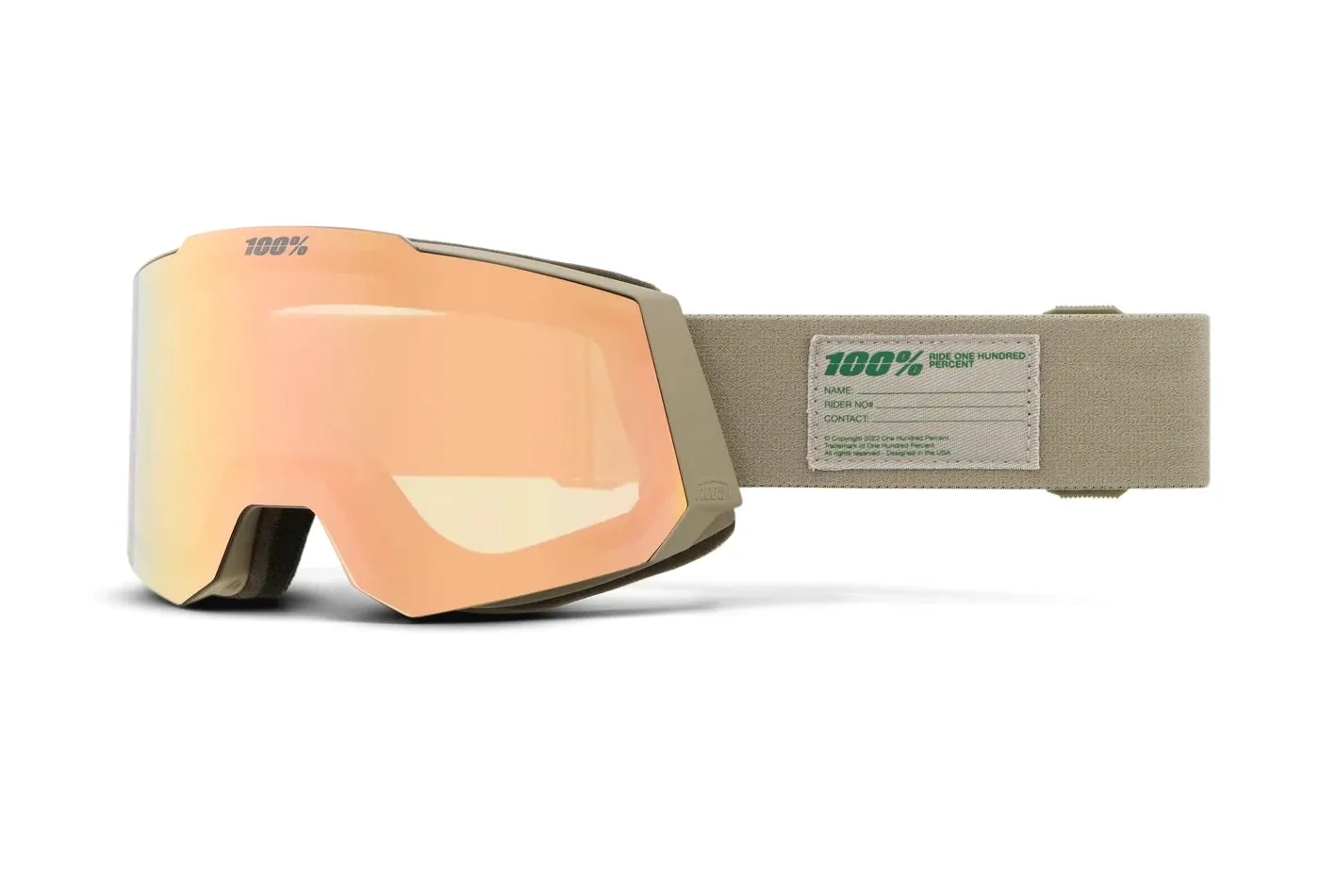 100% SNOWCRAFT Snow Goggles