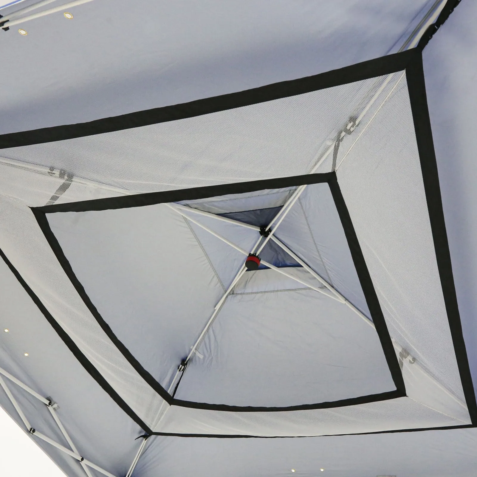 10x10 Pop up Canopy Tent Mesh Shelf, Universal Gear Loft Hanging Shelf