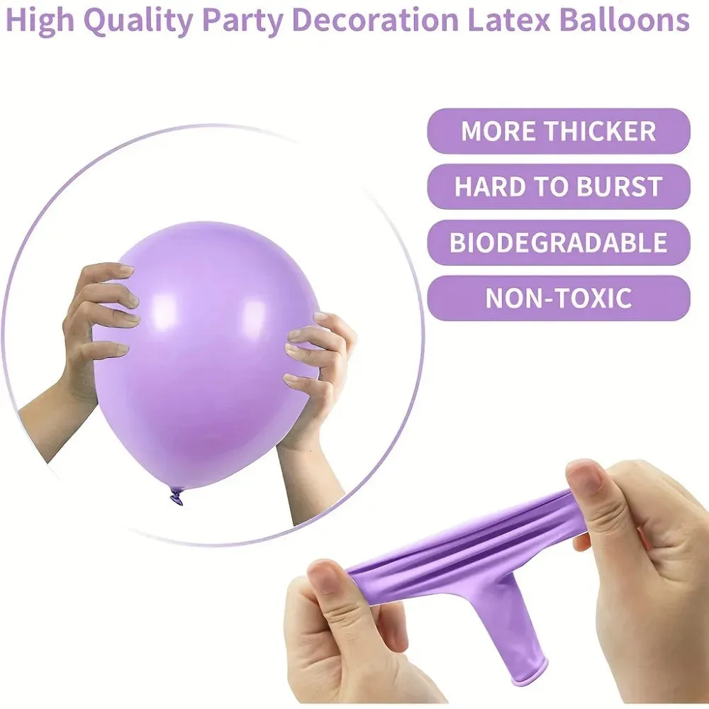 113Pcs Ice Cream Balloon Arch Set Maca Rainbow Balloon Ice Cream Aluminum Film Balloon Suitable For Birthday Party Decoration