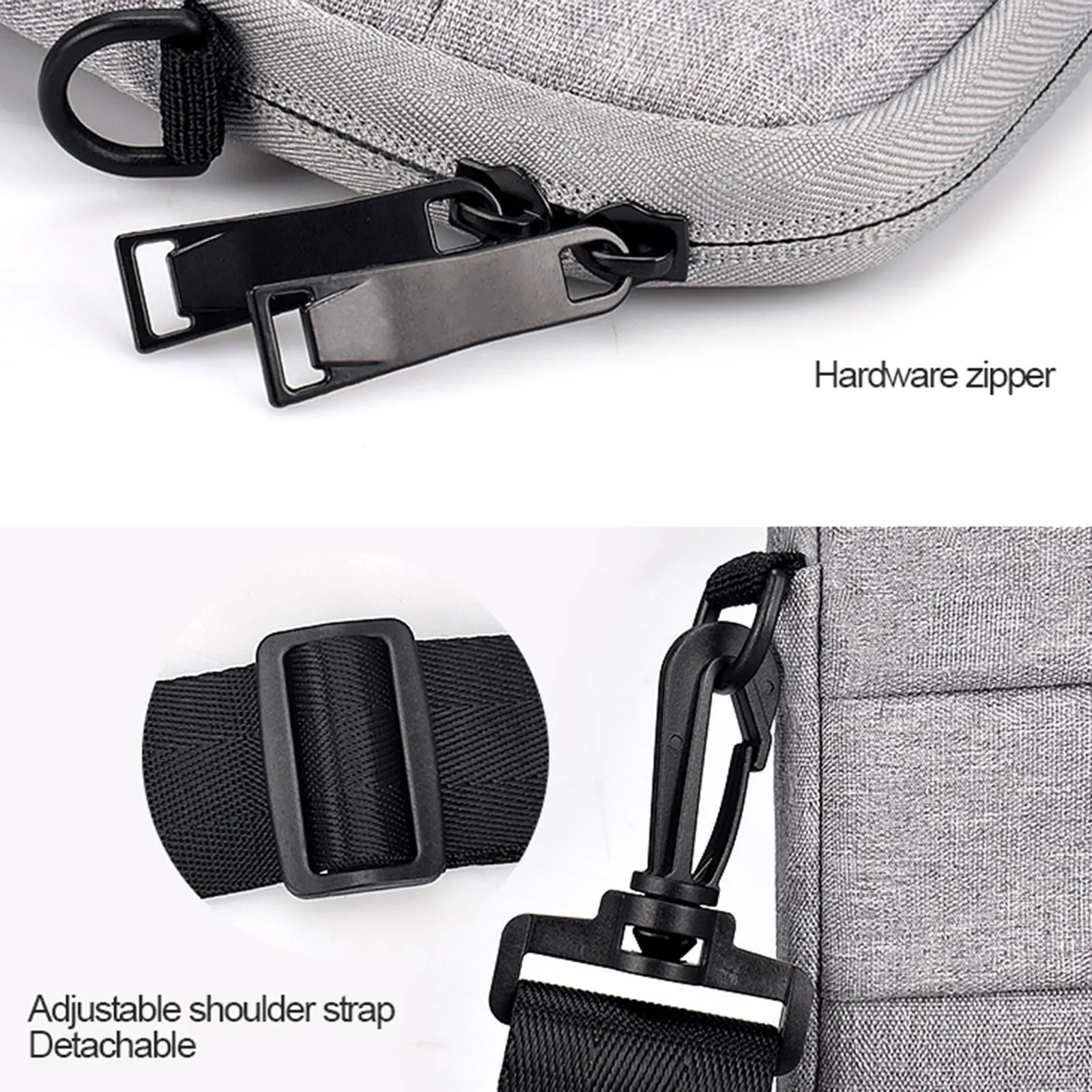 13.3 Inch Portable Laptop Shoulder Bag | Oxford Cloth & Nylon | Navy Blue