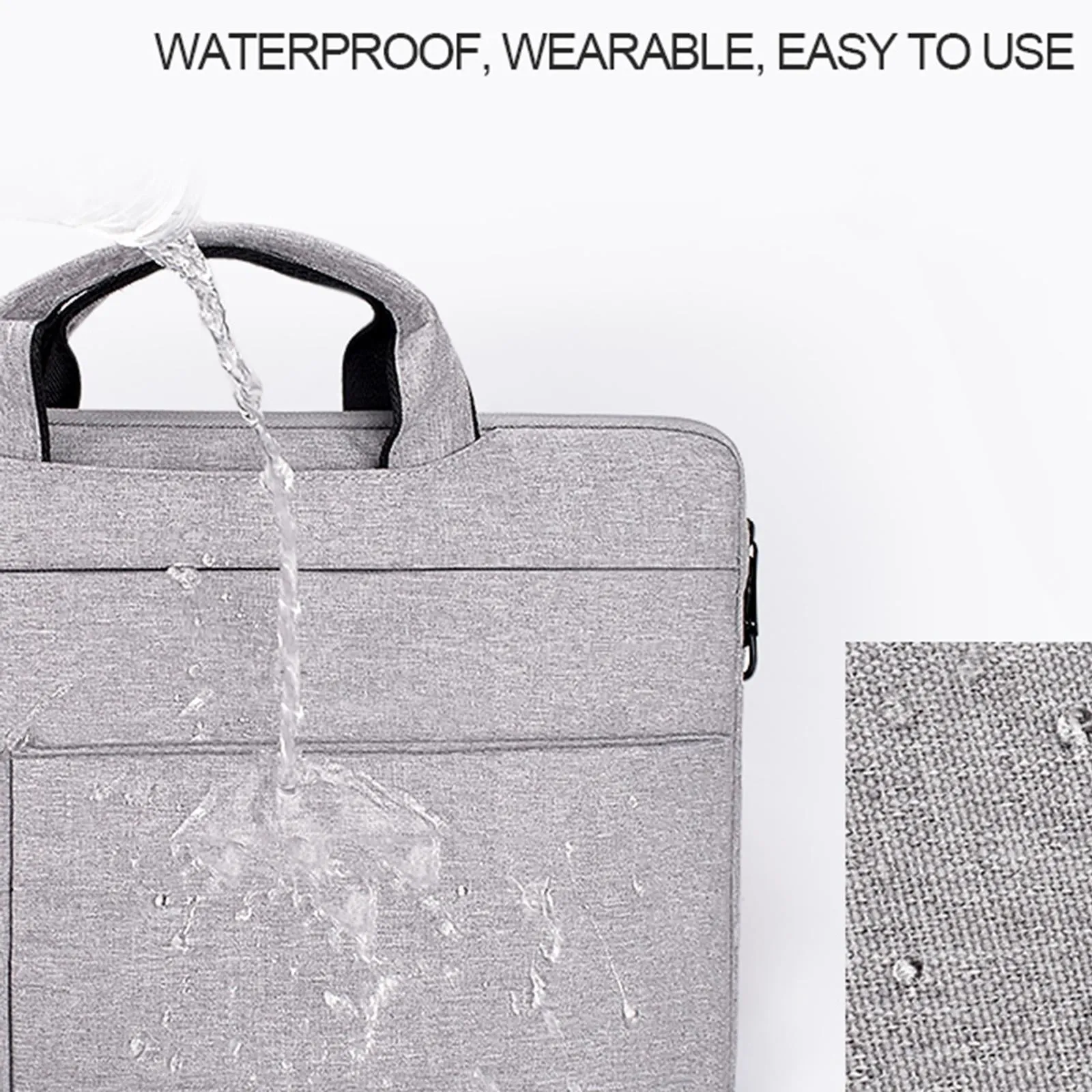 13.3 Inch Portable Laptop Shoulder Bag | Oxford Cloth & Nylon | Navy Blue
