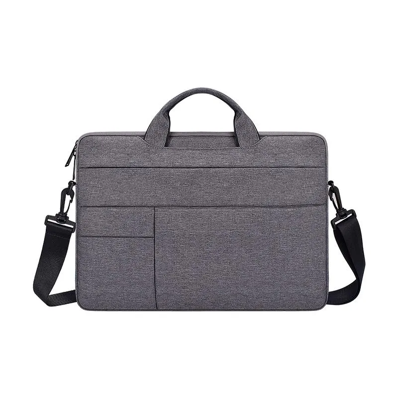 13.3 Inch Portable Laptop Shoulder Bag | Oxford Cloth & Nylon | Navy Blue
