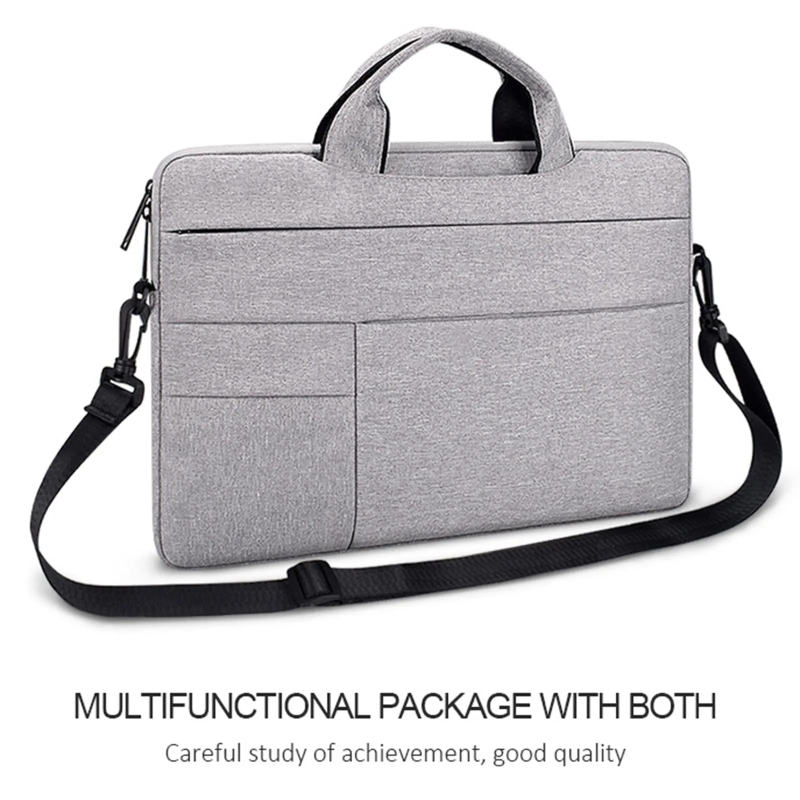 13.3 Inch Portable Laptop Shoulder Bag | Oxford Cloth & Nylon | Navy Blue