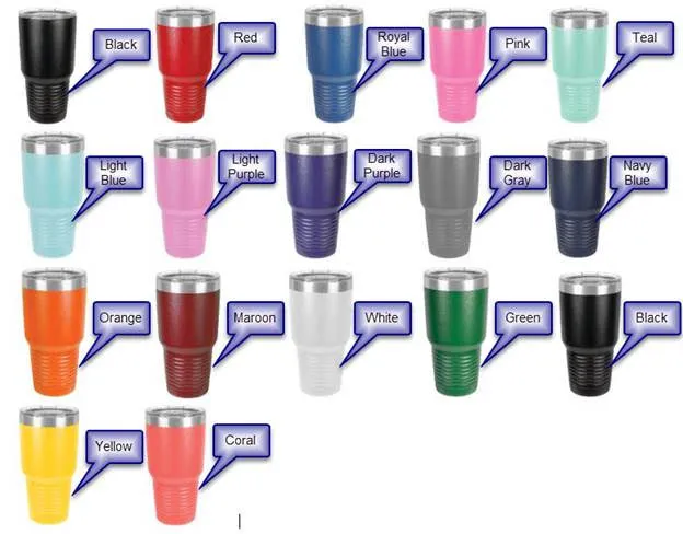 30oz USN Tumbler Design Only