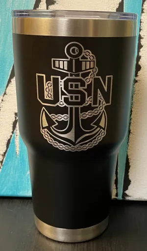 30oz USN Tumbler Design Only