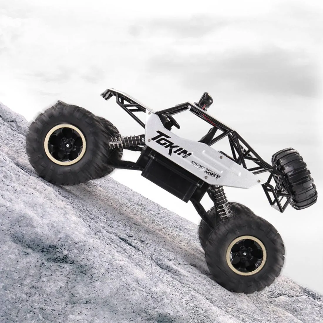37cm Remote Control Bigfoot Climbing Car - 1 12 Alloy 4wd Cross-country Toy