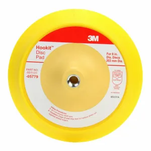 3M 05779 Hookit Disc Pad 200mm 8" Sandpaper Backing Back Up Sanding