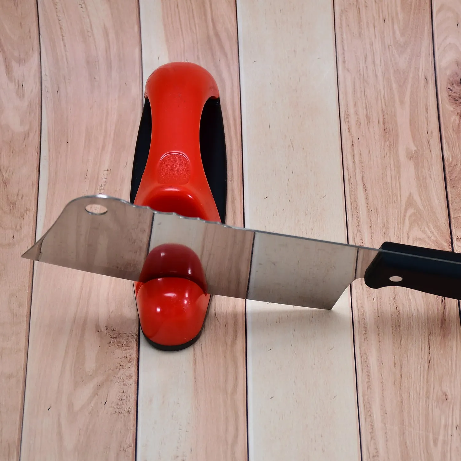 3Stage Knife Sharpening Tool for Kitchen (transparent plastic box)