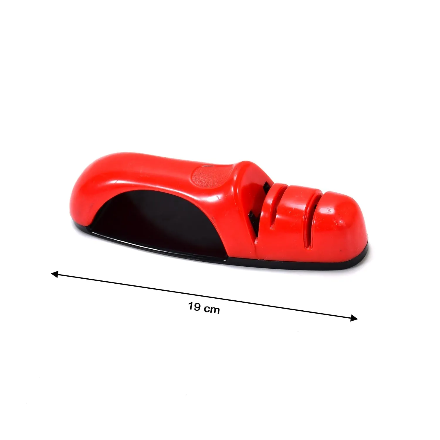 3Stage Knife Sharpening Tool for Kitchen (transparent plastic box)