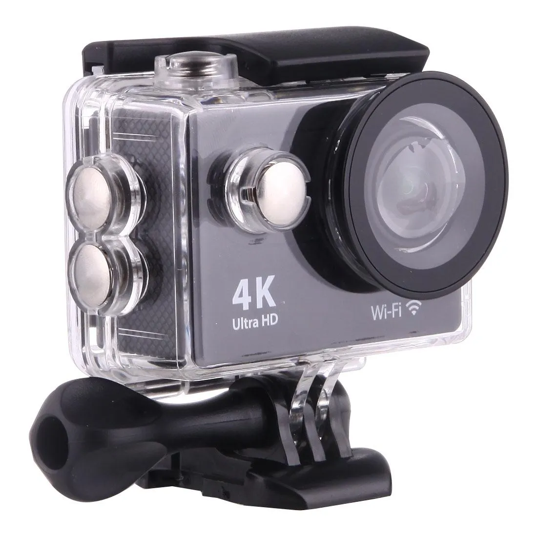 4K Ultra HD WiFi Sports Camera with 170 Degree Wide Angle Lens and Waterproof Capability