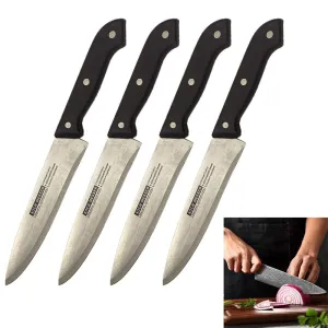 4pc Professional Chef Knife 7" Razor Sharp Blade Stainless Steel Culinary Knives