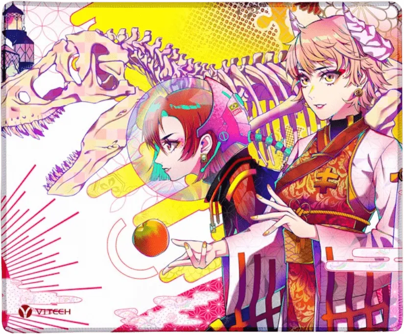 Apples and Antics Medium Mouse Pad