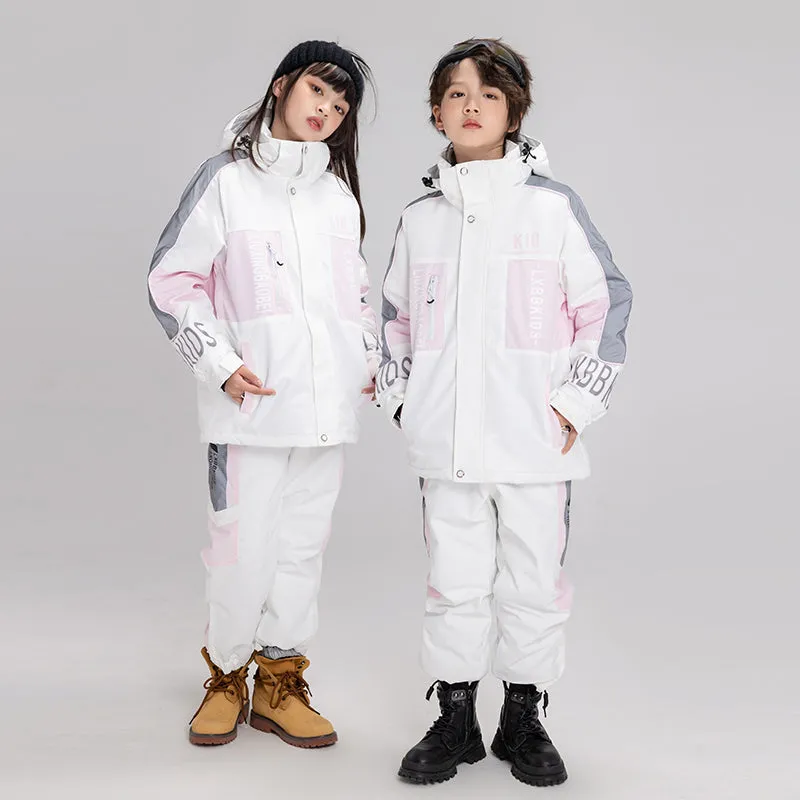 ARCTIC QUEEN Kids Reflective Extreme Ski Suit - US Only