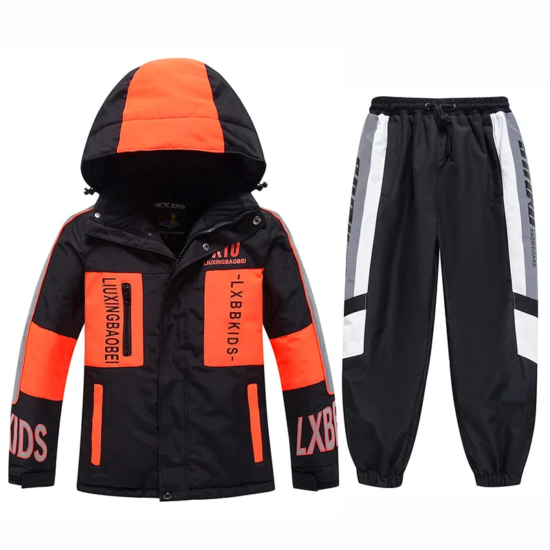 ARCTIC QUEEN Kids Reflective Extreme Ski Suit - US Only