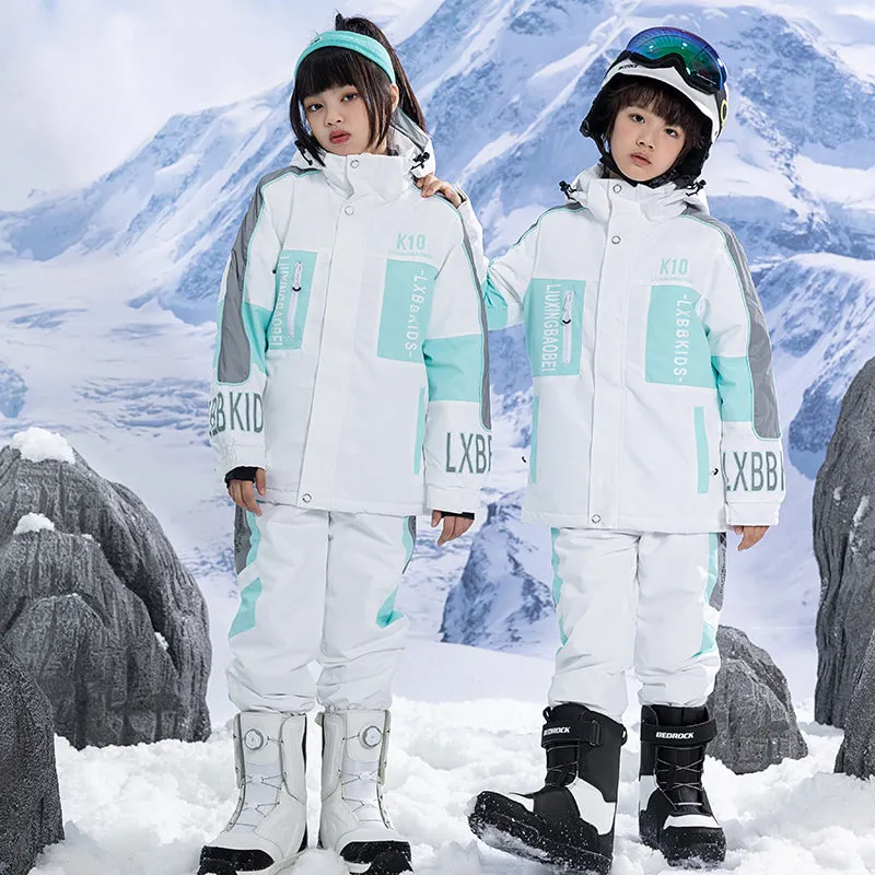 ARCTIC QUEEN Kids Reflective Extreme Ski Suit - US Only