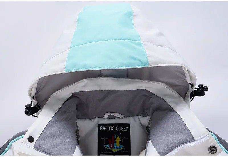 ARCTIC QUEEN Kids Reflective Extreme Ski Suit - US Only