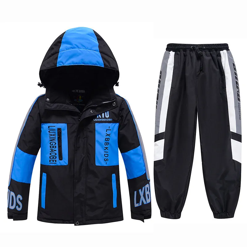 ARCTIC QUEEN Kids Reflective Extreme Ski Suit - US Only
