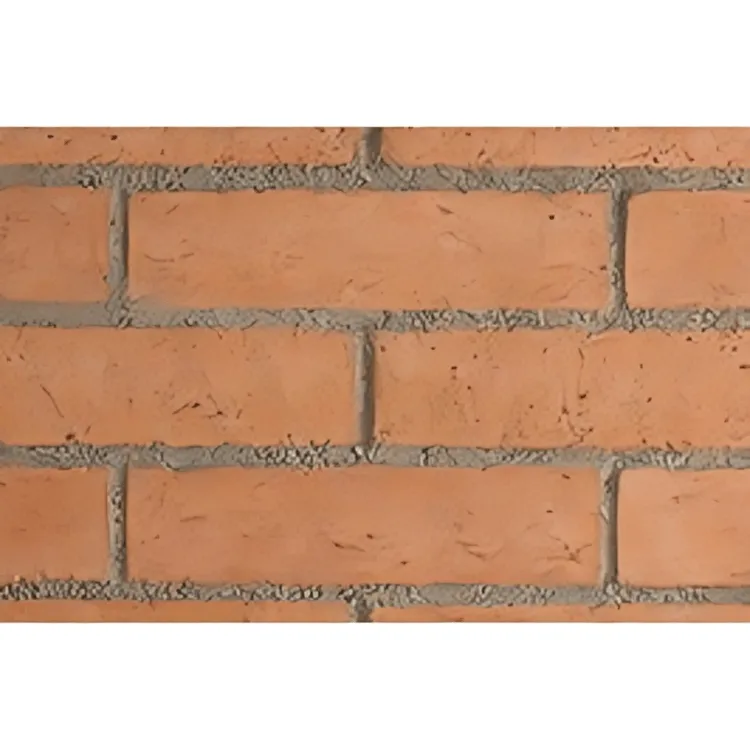 Astria 36 inch Warm Red Split Stacked Brick Liner MOSAIC36WRSS