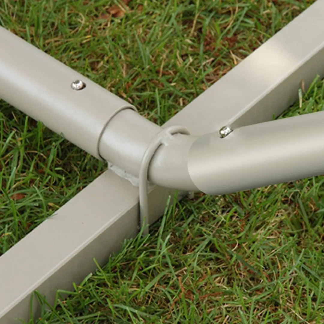 Bliss Hammocks Large 15 ft. Steel Single or Double Hammock Stand