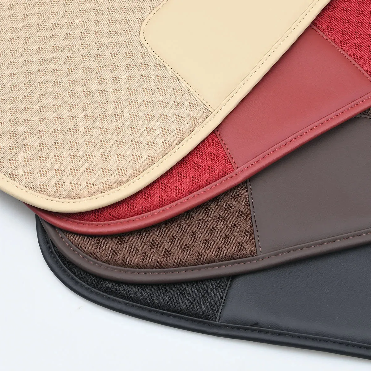 Breathable Ice Silk Car Seat Cover Anti-Slip Front Protector Mat Universal Fit
