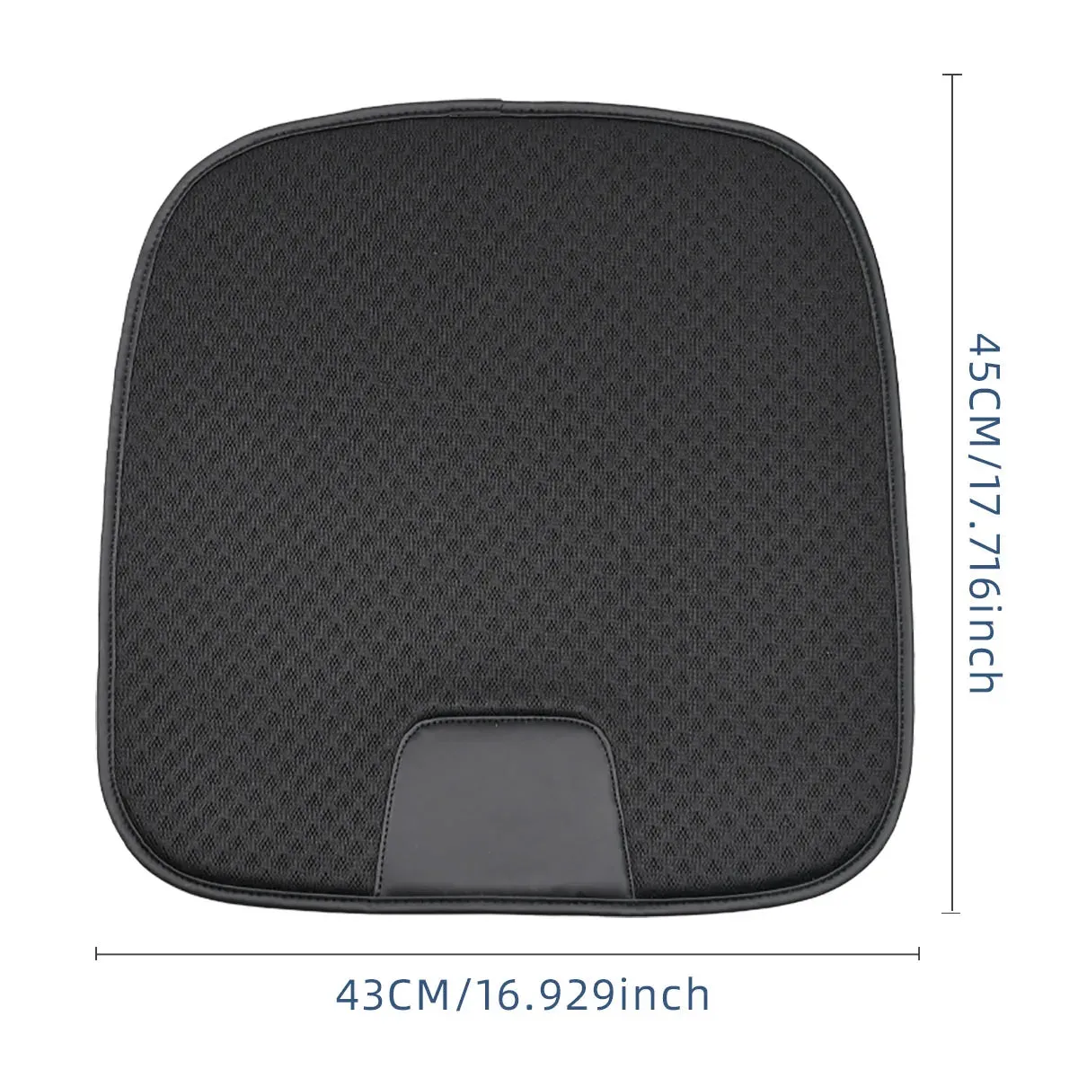 Breathable Ice Silk Car Seat Cover Anti-Slip Front Protector Mat Universal Fit