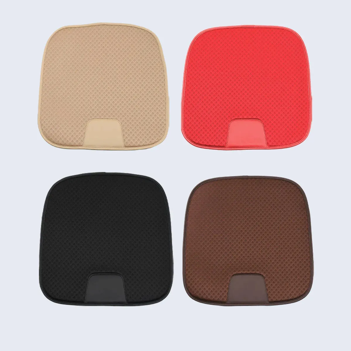 Breathable Ice Silk Car Seat Cover Anti-Slip Front Protector Mat Universal Fit
