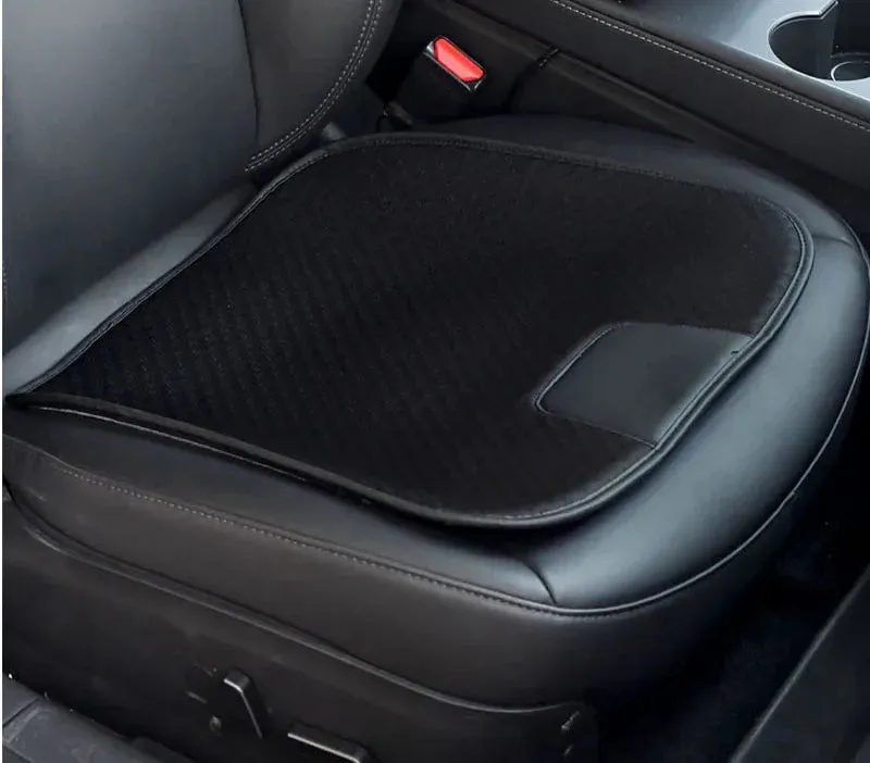 Breathable Ice Silk Car Seat Cover Anti-Slip Front Protector Mat Universal Fit