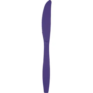 Bulk Purple Plastic Knives (288 per Case)