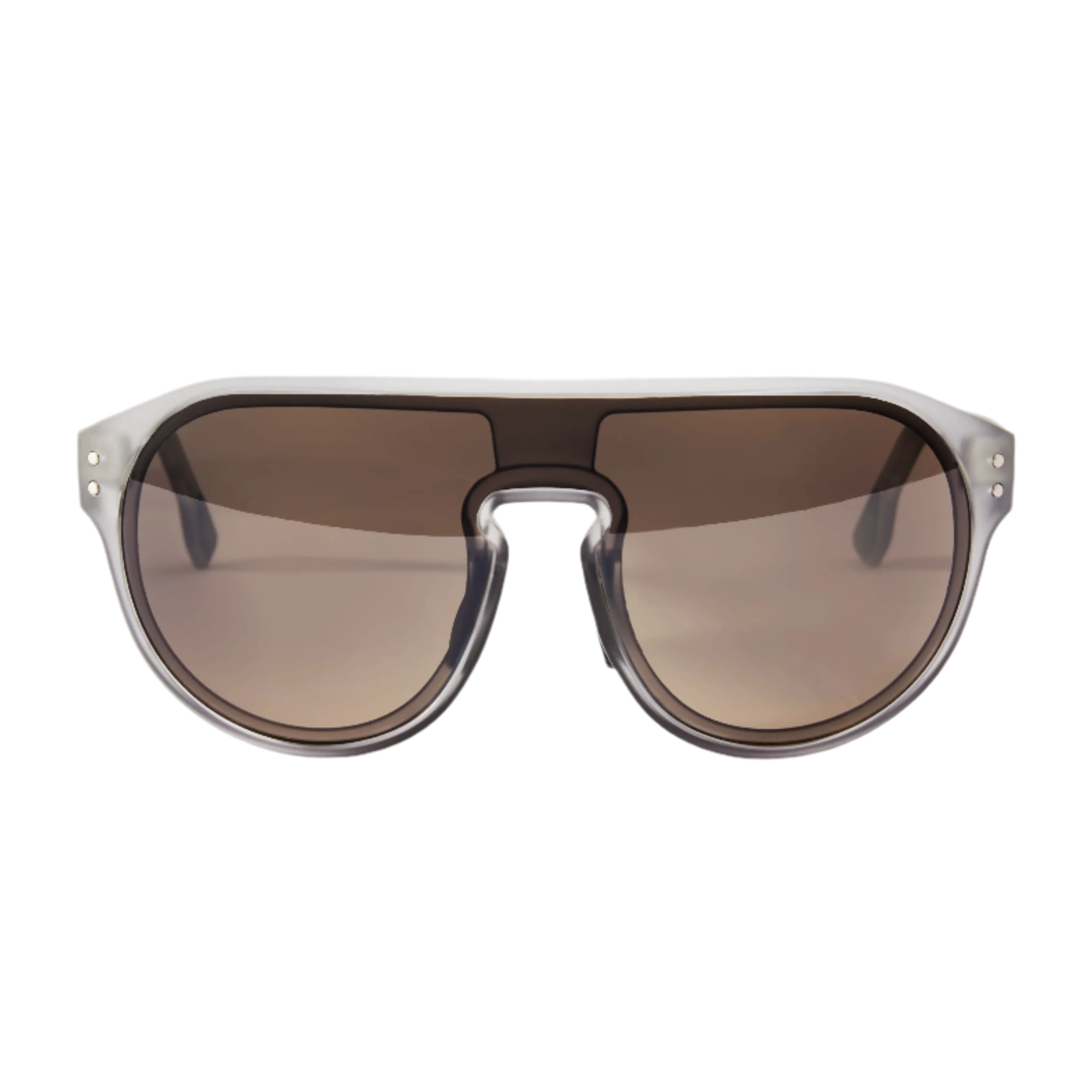 Caf du Cycliste Gabin Sunglasses Crystal Grey