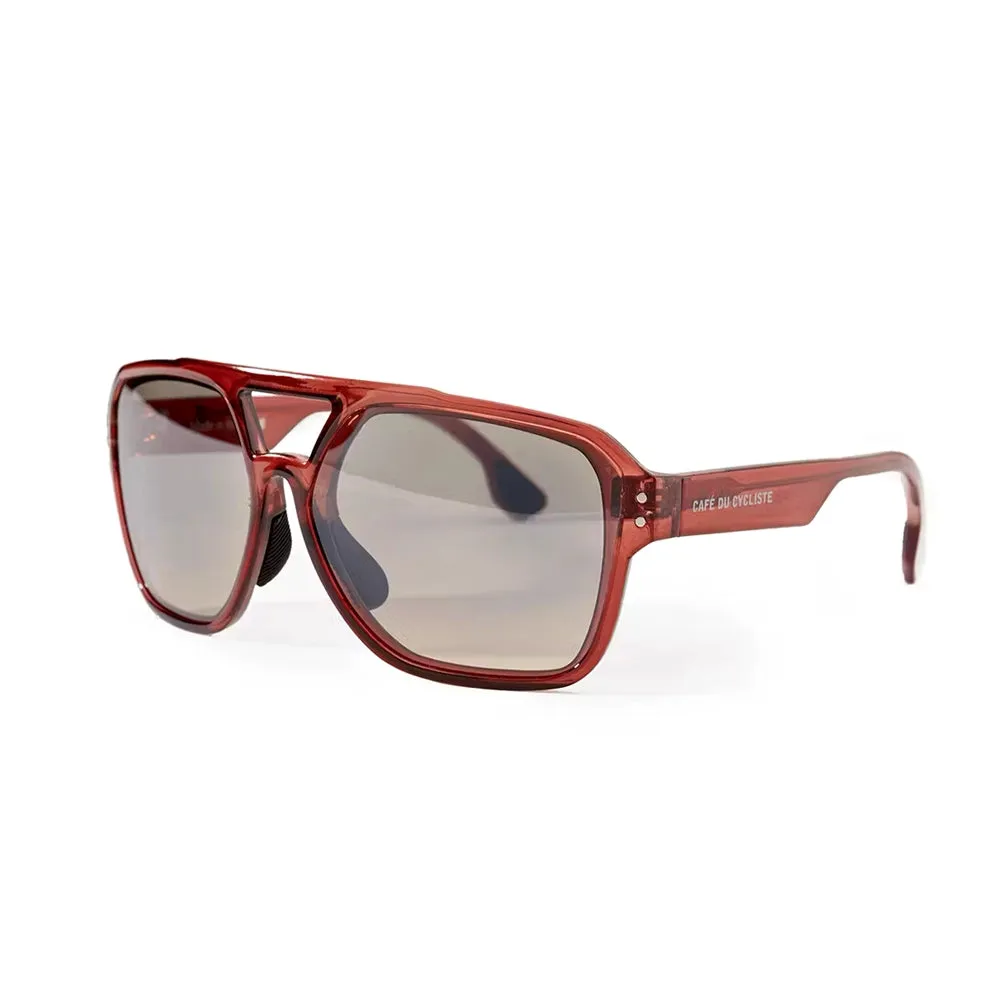 CAFE DU CYCLISTE Eyewear Fabius - Amber Frame Grey Photocromic Lens
