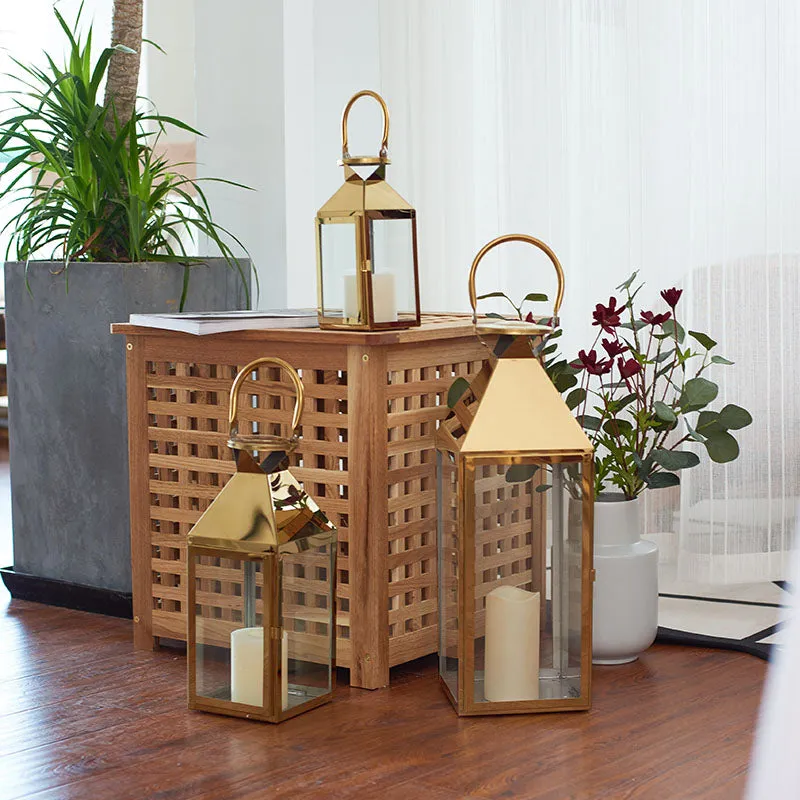Classic Metal Lantern with Handle