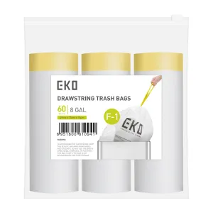 Code F-1 - 8 Gallon Trash Bag - 60 Count