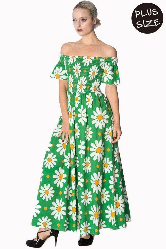 Crazy Daisy Plus Size Smock Dress