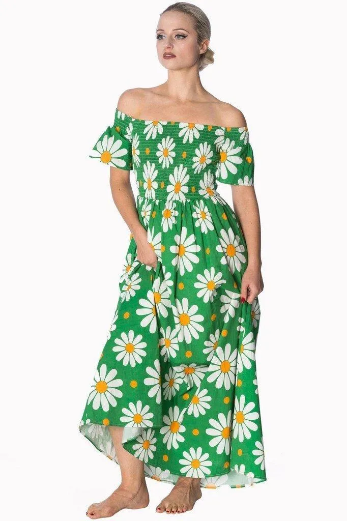 Crazy Daisy Plus Size Smock Dress