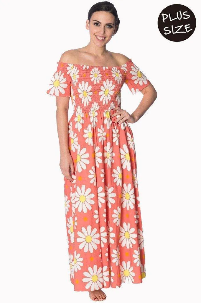 Crazy Daisy Plus Size Smock Dress