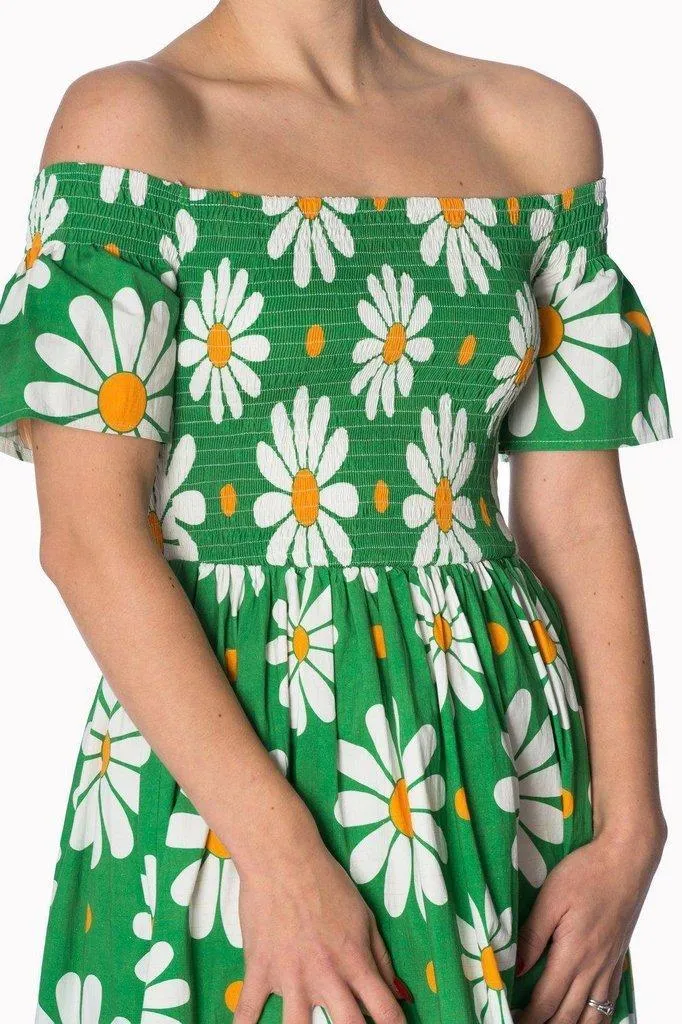 Crazy Daisy Plus Size Smock Dress