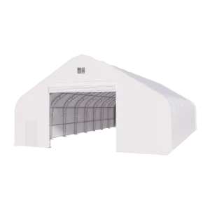 Double Truss Storage Shelter W50'xL100'xH23'