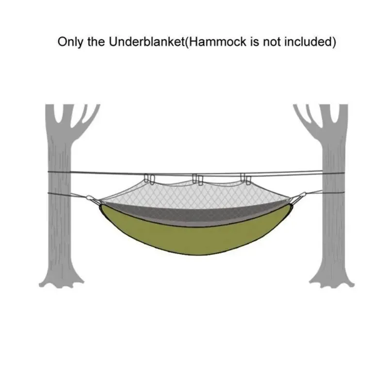 Durable Waterproof Nylon Outdoor Camping Hammock Underquilt-Outdoor Hammock