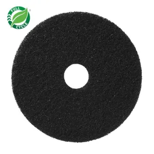 Facet Black Stripping Pads 16", 5/cs