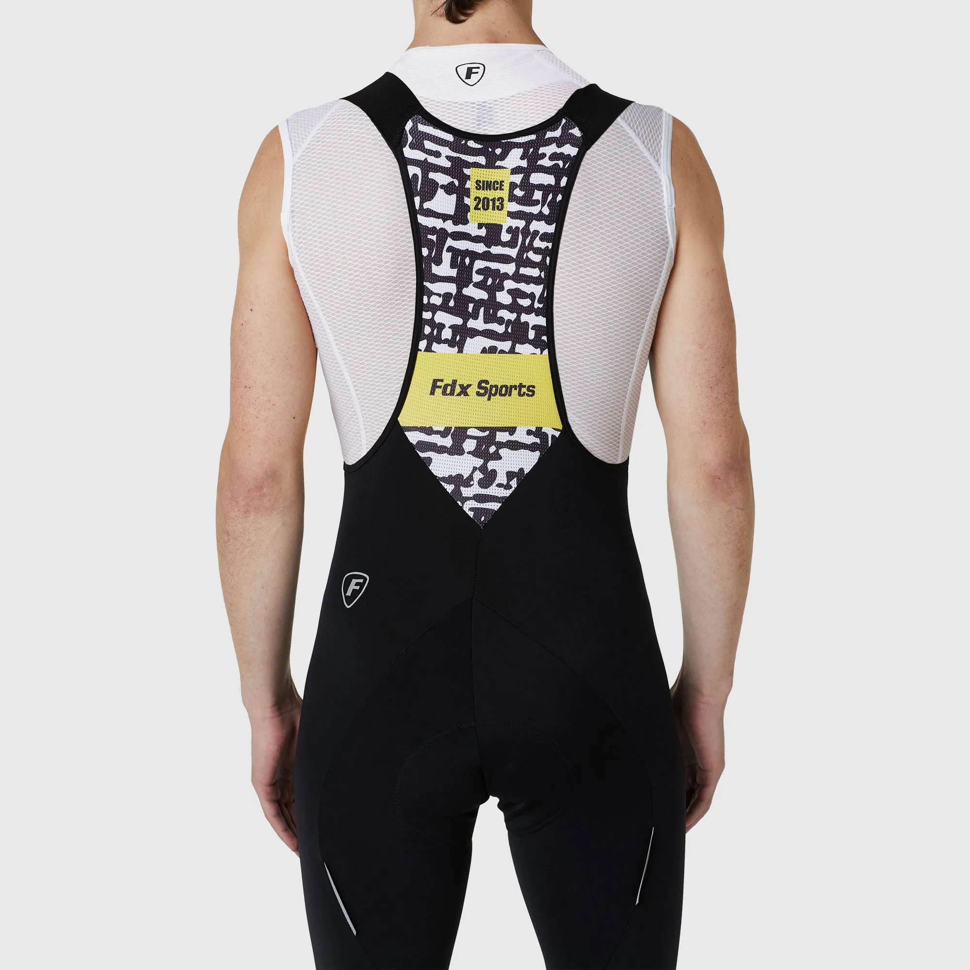 Fdx Men's & Boy's Set Limited Edition Thermal Roubaix Long Sleeve Cycling Jersey & Bib Tights - Purple
