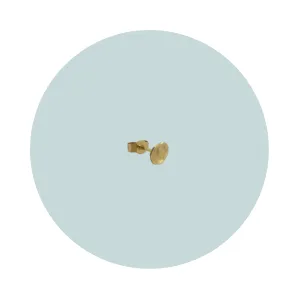Flow Gold Stud Earring #4