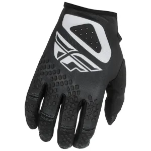 Fly Racing 2025 Youth Kinetic Sym Gloves Black White