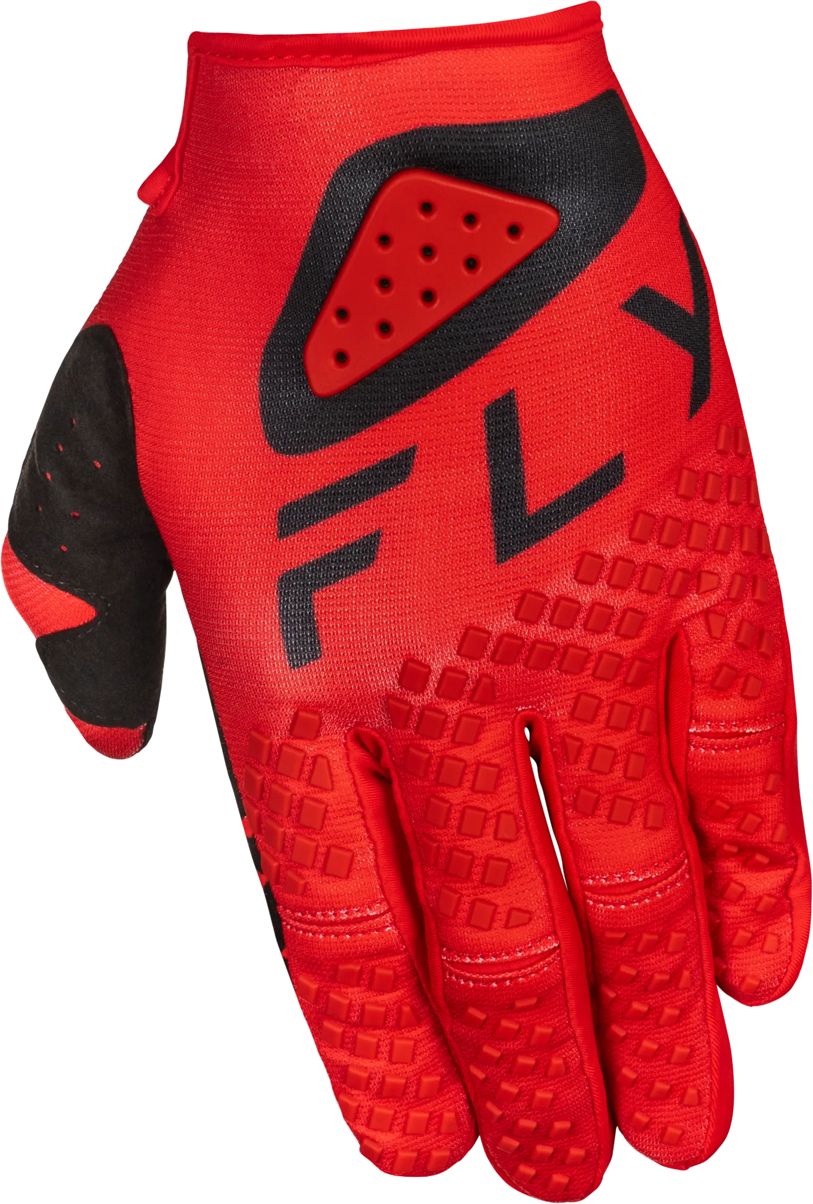 Fly Racing Youth Kinetic Center/Sym MX ATV Off-Road Riding Gloves