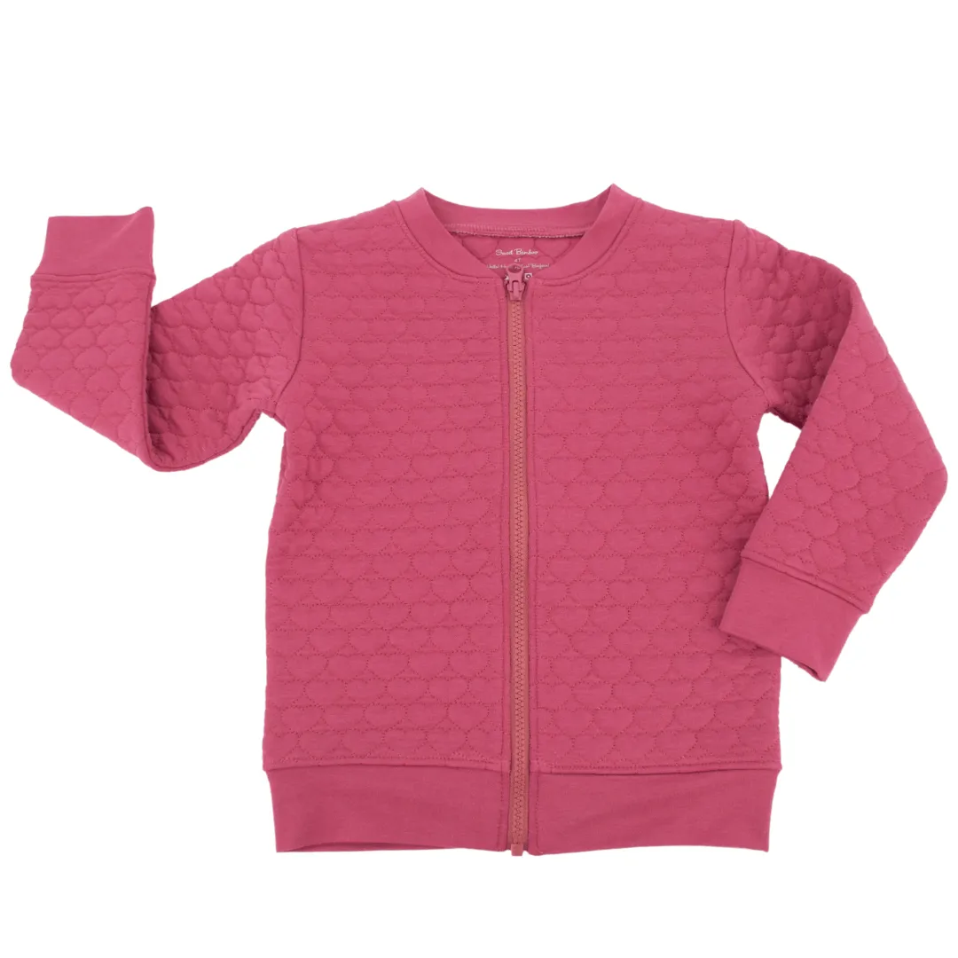 French Terry Hearts Jacket