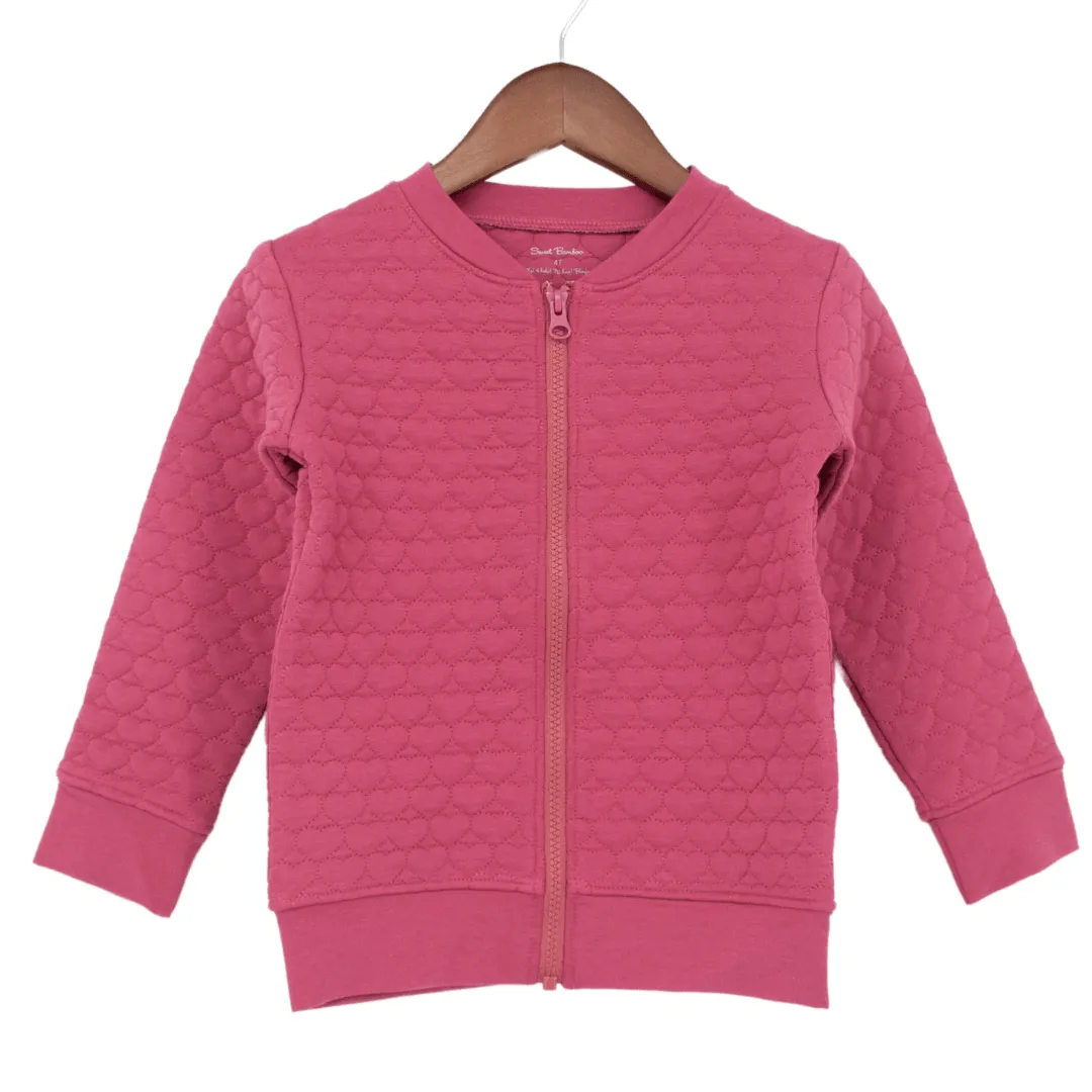 French Terry Hearts Jacket
