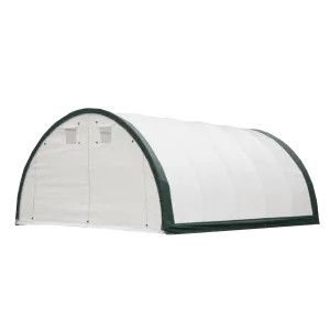 Gold Mountain Single Truss Arch Storage Shelter W20'xL42'xH12' SUISS204212OZ11