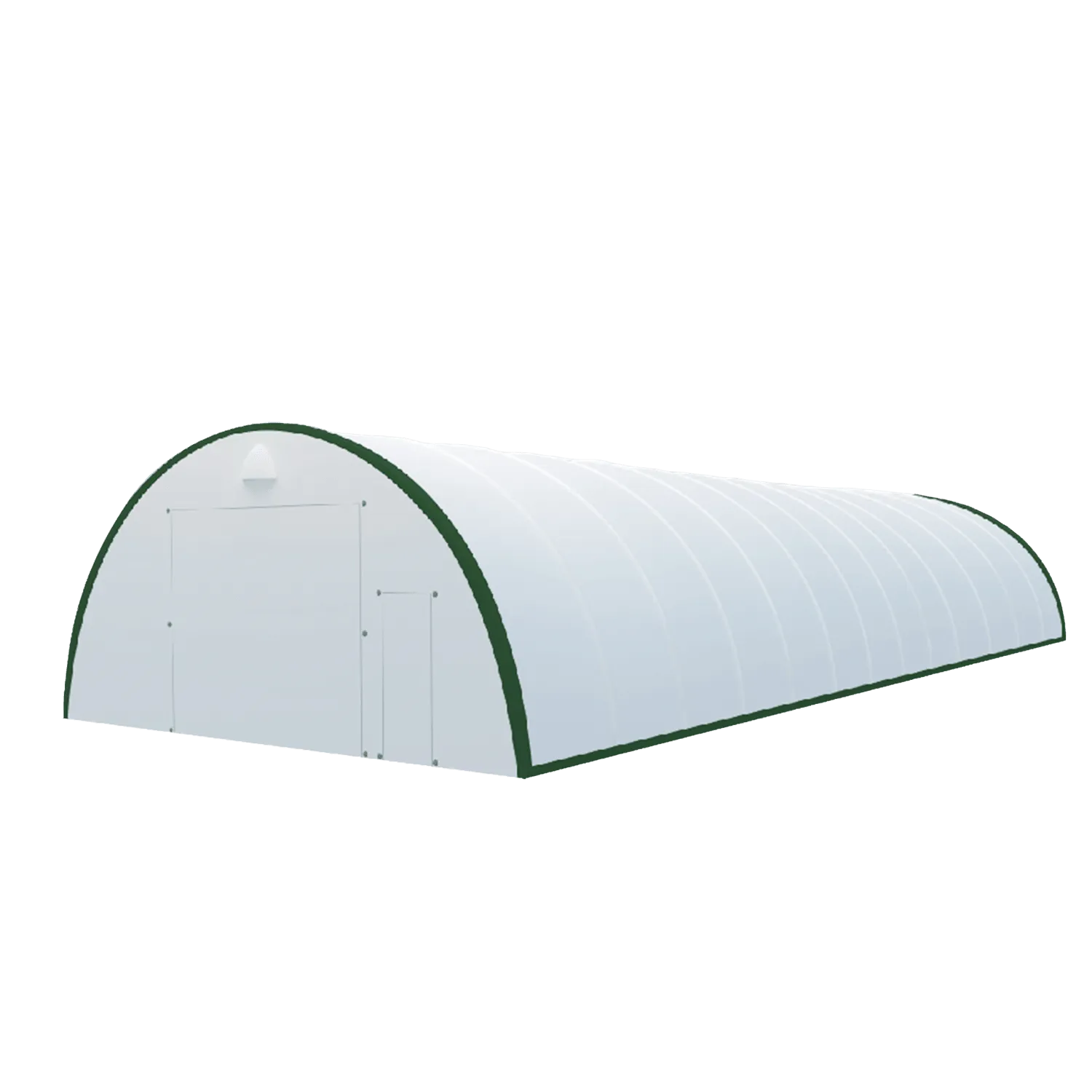 Gold Mountain Single Truss Arch Storage Shelter W30'xL85'xH15' SS000155SS000155