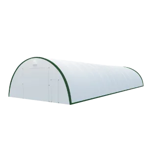 Gold Mountain Single Truss Arch Storage Shelter W30'xL85'xH15' SS000155SS000155