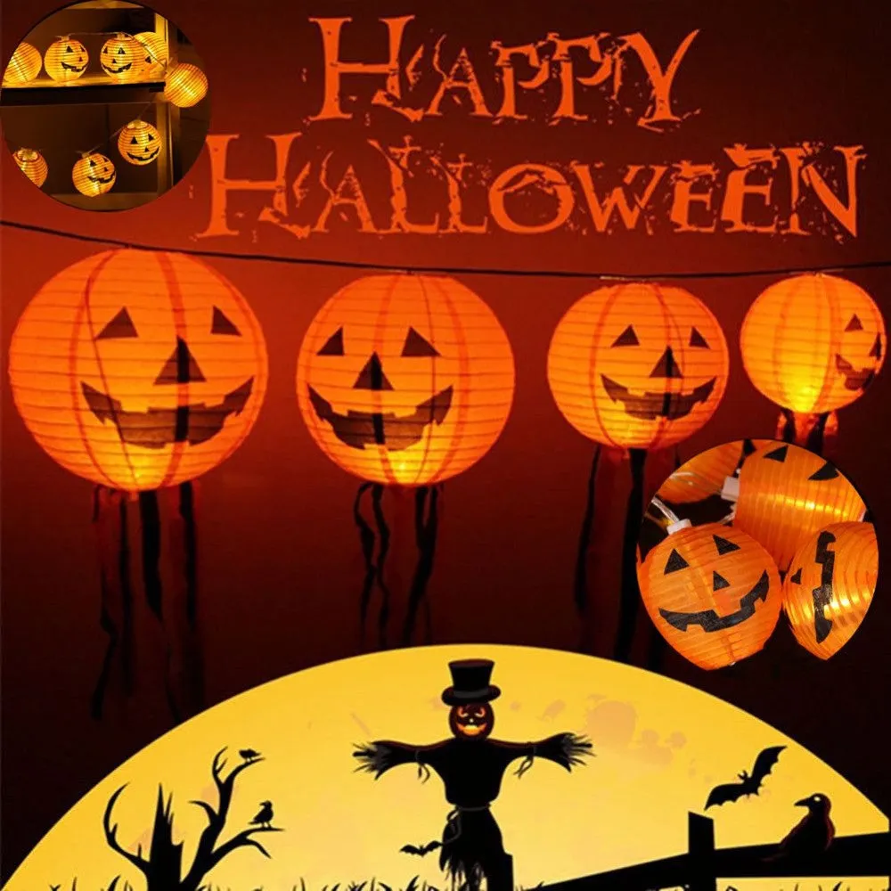 Grimace Pumpkin LED Lanterns